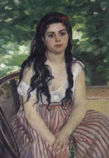Summer(The Gypsy Girl), Pierre Renoir